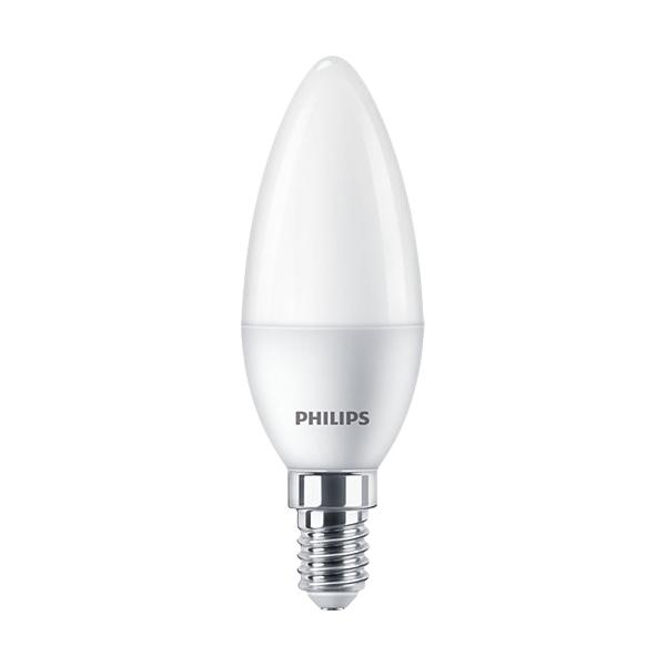 gallery-0 Светодиодная лампа Philips Signify EcohomeLEDCandle 5W 500lm E14 840B35NDFR. Артикул 929002968837