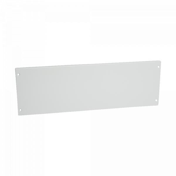 gallery-main Сплошная металлическая лицевая панель на винтах Legrand XL³ 800/4000 - высота 200 мм - 24 модуля. Артикул 020943