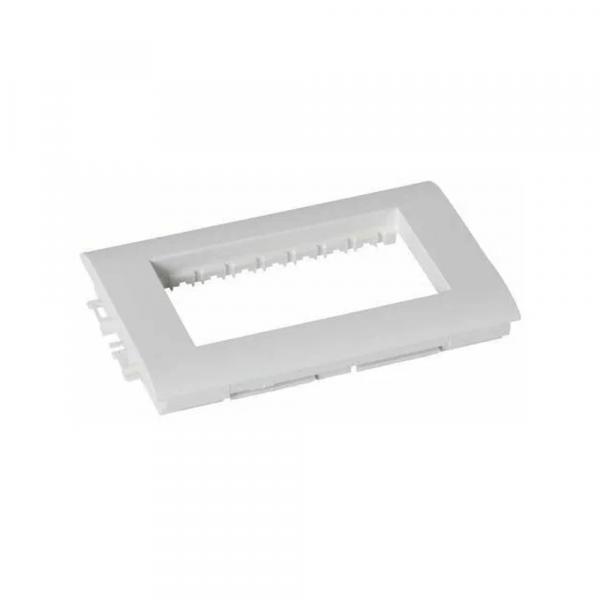 gallery-1 Суппорт Legrand 85х50, 100х50 и 130х50 мм 4 модуля для кабель-каналов Metra. серия Mosaic. Артикул 638072