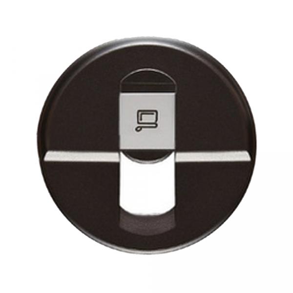 gallery-0 Панель лицевая Legrand Celiane для розеток RJ45 UTP/FTP графит Артикул 67951