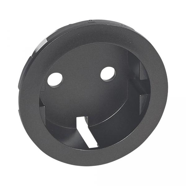 gallery-0 Панель лицевая Legrand Celiane для розеток 2К+З графит Артикул 67931