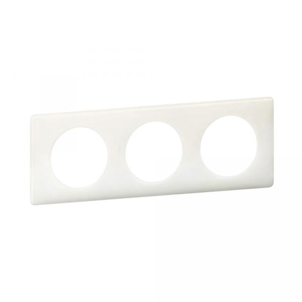 gallery-0 Рамка Legrand Celiane 3 поста Белый глянец Артикул 66633