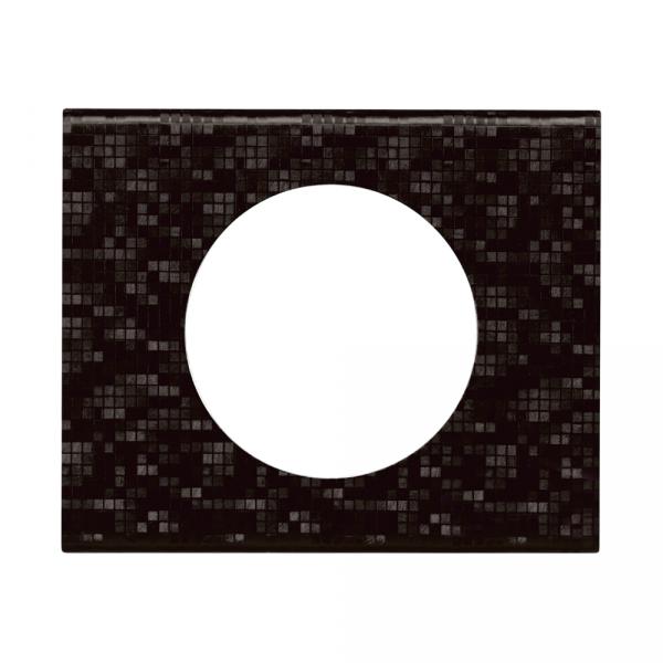 gallery-0 Рамка Legrand Celiane 1 пост Кожа Блэк Пиксел Артикул 69451
