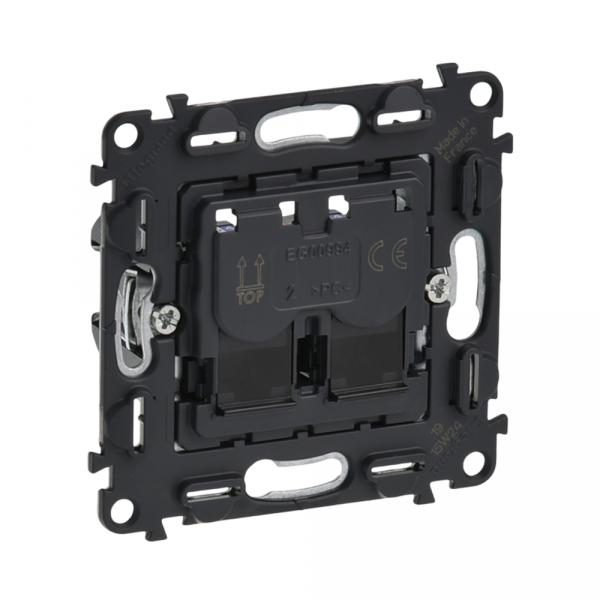 gallery-0 Розетка Legrand 2xRJ45 5e UTP Valena In'Matic Артикул 753041