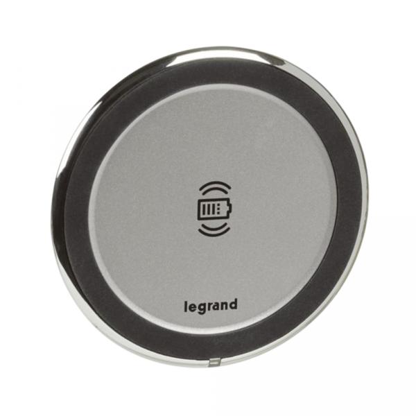 gallery-0 Беспроводное зарядное устройство Legrand для столешницы 15W IP44