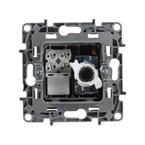 gallery-2 Розетка Legrand RJ11 + RJ45 - категория 5 - UTP серии Etika. Цвет Белый. Артикул	672252