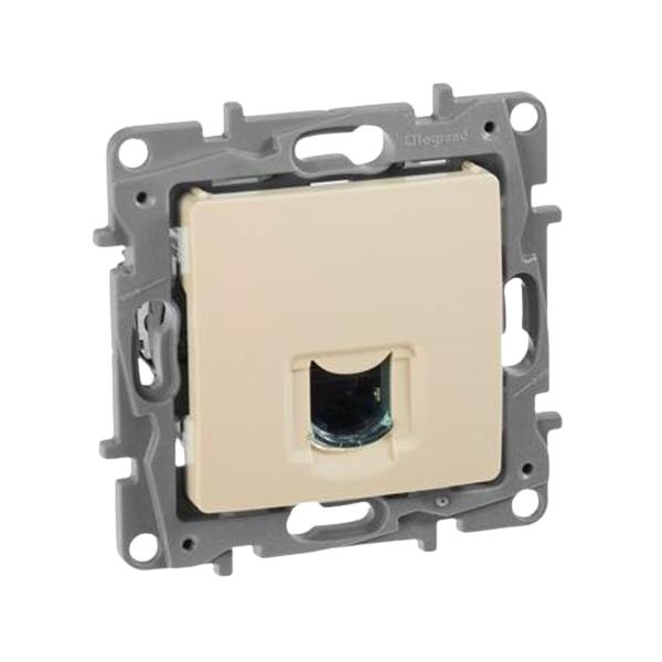 gallery-1 Розетка информационная Legrand RJ45 - категория 6 - UTP серии Etika. Цвет Слоновая кость. Артикул	672353