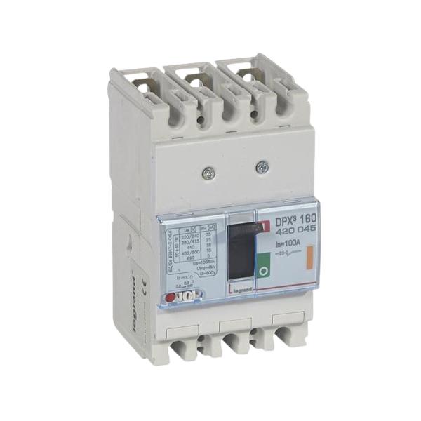gallery-0 Силовой автоматический выключатель Legrand DPX³ 160 3P 100А 25kA. Артикул	420045