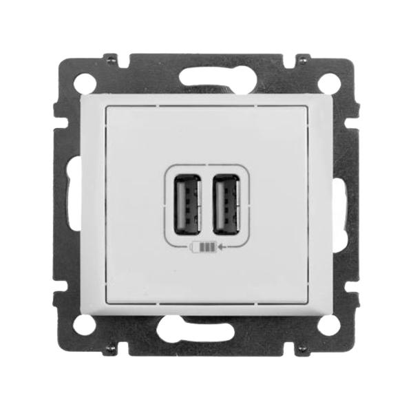 gallery-0 Розетка 2хUSB Legrand серии Valena. Цвет Белый. Артикул 770470